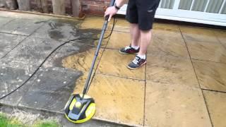 Karcher K4 - Parkside surface cleaner - patio cleaning