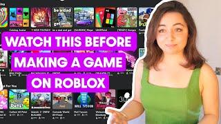 Watch This Before Making a game on Roblox