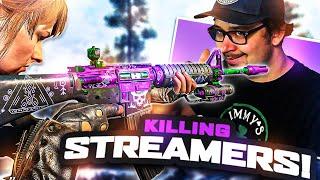 Killing Twitch Streamers in Warzone!!! (FUNNY + RAGE REACTIONS)