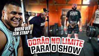 LEO E BITELO ENCARAM UM TREINO DE UM STRONGMAN PROFISSIONAL