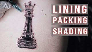 How to Tattoo Realistic Designs: Lining, Packing & Shading