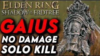 SHADOW OF THE ERDTREE - KOMMANDANT GAIUS (NO DAMAGE, SOLO KILL)