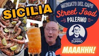 Street food al mercato del Capo - Palermo