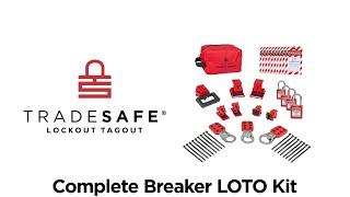 Industrial Breaker Lockout Tagout Kit | TRADESAFE