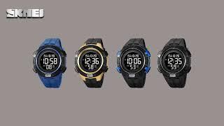 Dual Time SKMEI 2078 50m Waterproof Digital Men Watch