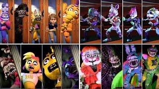 All Characters Mods in FNAF Security Breach