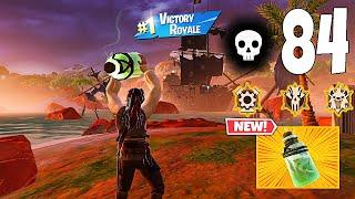 84 Elimination Solo Vs Squads "Zero Build" Gameplay Wins (Fortnite chapter 5)