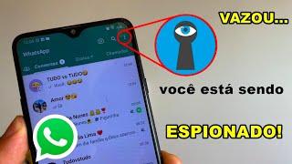 VAZOU!! saiba se você foi CLONADO no whatsapp