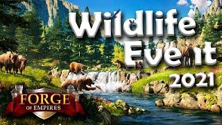 Forge of Empires -- WILDLIFE EVENT 2021 -- Animals, Nature and Bursting Blocks! [Subtitles]