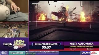 NieR: Automata by Halfcoordinated in 1:43:05 - SGDQ2017 - Part 1