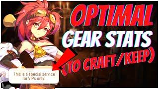 The BEST Stats to Craft & Keep [Epic Seven Gear Guide 2021]