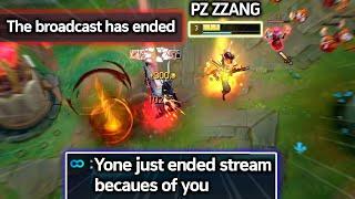 THIS STREAMER ENDED HIS LIVESTREAM AFTER GOING AGAINST MY YASUO