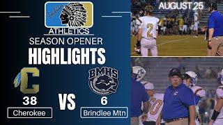 Indian Athletics Presents highlights from our season opener vs Brindlee Mountain