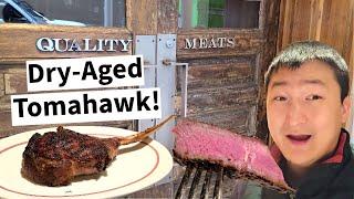 Is QUALITY MEATS NYC's Best Steak? Tomahawk Ribeye Review