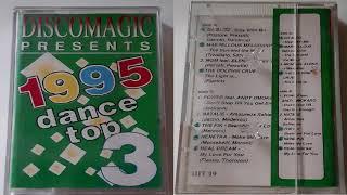 Dance Top 3 by Discomagic (1995, Cassette)