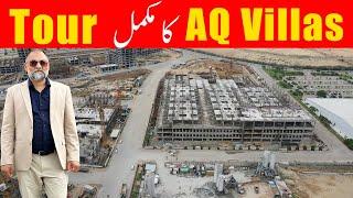 Latest Updates of AQ Villas Bahria Town Karachi #aqvillas #insidetour #bahriatownkarachi