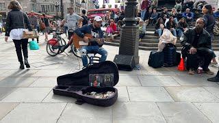 One Of the Best Guitarist Flamenco Guitar Cover/Costy (Piccadilly Circus London) 4K