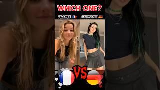 WHICH ONE? France or Germany? Live broadcast dance competition