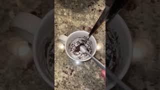 How to make the best tasting Oreo mug cake! #shorts #cooking #dessert