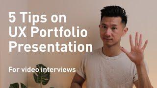 5 Huge Tips on UX Portfolio Presentation for Video Call Interviews