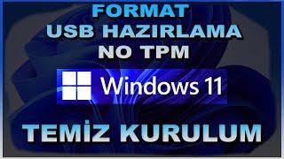 Windows 11 Temiz Kurulum - %100 Çalışan TPM ve Secure boot Çözümü ( 2022 )