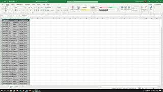 Moving and Copying Data in Excel