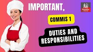 Commis 1 Duties and Responsibilities.