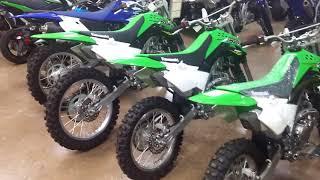 Comparison of Kawasaki KLX140 Family of Dirt Bikes