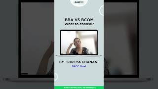 BBA vs BCOM from CUET I #shorts I #shortsvideos I #youtubeshorts I #cuet