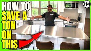 EXPENSIVE Kitchen Countertop for CHEAP!