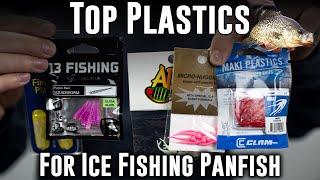 The BEST Plastics For Ice Fishing for Panfish