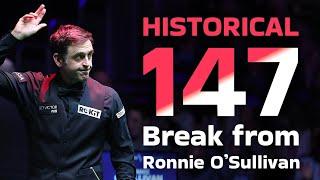 Is it possible for Ronnie O'Sullivan to make TWO 147 BREAKS?