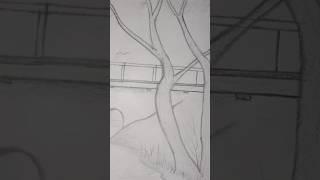 bridge pencil art ( new art work )#shorts #aditee #short