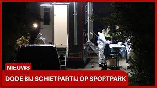 Dode bij schietpartij op sportpark