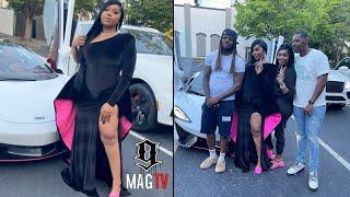 Sierra "Glamshop" Gates Sends Daughter Paris Off To Prom In Style! 