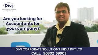 Are you looking for Accountants for your company | Divi Corparate Solutions