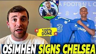 VICTOR OSIMHEN JOINS CHELSEA IN RECORD £150M DEAL – CONFIRMED️