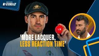 What are the challenges of batting in a day-night Test?