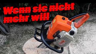 Stihl 029 / Motorsäge dreht nicht mehr sauber hoch - was tun