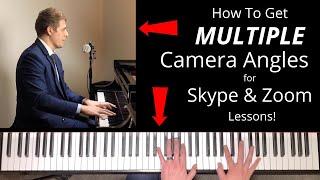 DUAL CAMERA Angles for Zoom Lessons! ATEM Mini & Mini Pro Tutorial & FULL Setup