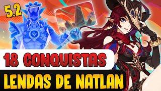 TODAS AS LENDAS DE NATLAN (5.2) - GENSHIN IMPACT