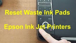 Reset Waste Ink Pads on Epson ink-jet Printers