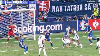 󠁧󠁢󠁥󠁮󠁧󠁿 Jude Bellingham's Crazy Bicycle Kick Goal vs Slovakia  | Euro 2024 | England | Reactions