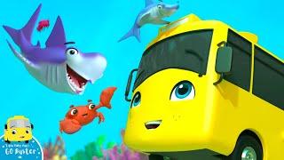 WOW! Buster Plays Baby Shark! | Go Buster! | Bus Cartoons for Kids! | Funny Videos & Songs