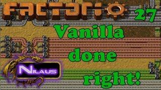 Factorio - Vanilla done right - E27 - Main station and Train stacker