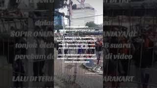 VIDEO BUKTI DARI REKAMAN WARGA TKP YANG MENYATAKAN OKNUM DISHUB MENGANIAYA SOPIR ONLINE VIRAL