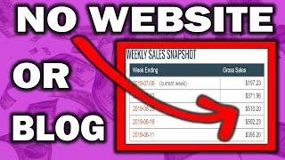 How To Do Affiliate Marketing WITHOUT A Website Or Blog (SUPER SIMPLE)