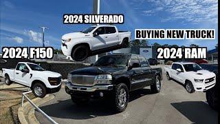 NEW TRUCK SHOPPING! | F150, SILVERADO or RAM?! |