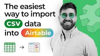 CSV Email Sync: the easiest way to import CSV data into Airtable