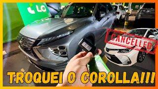 ALUGUEI O ECLIPSE CROSS HPE-S 1.5 TURBOOOO!